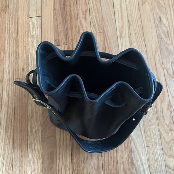 Vintage Coach black legacy 9165 leather bucket shoulder bag - Picture 8 of 9